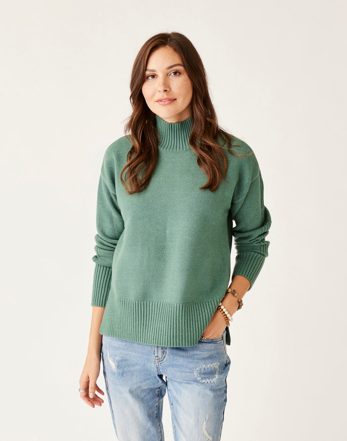 Woodward Sweater: Forest Heather - FINAL SALE