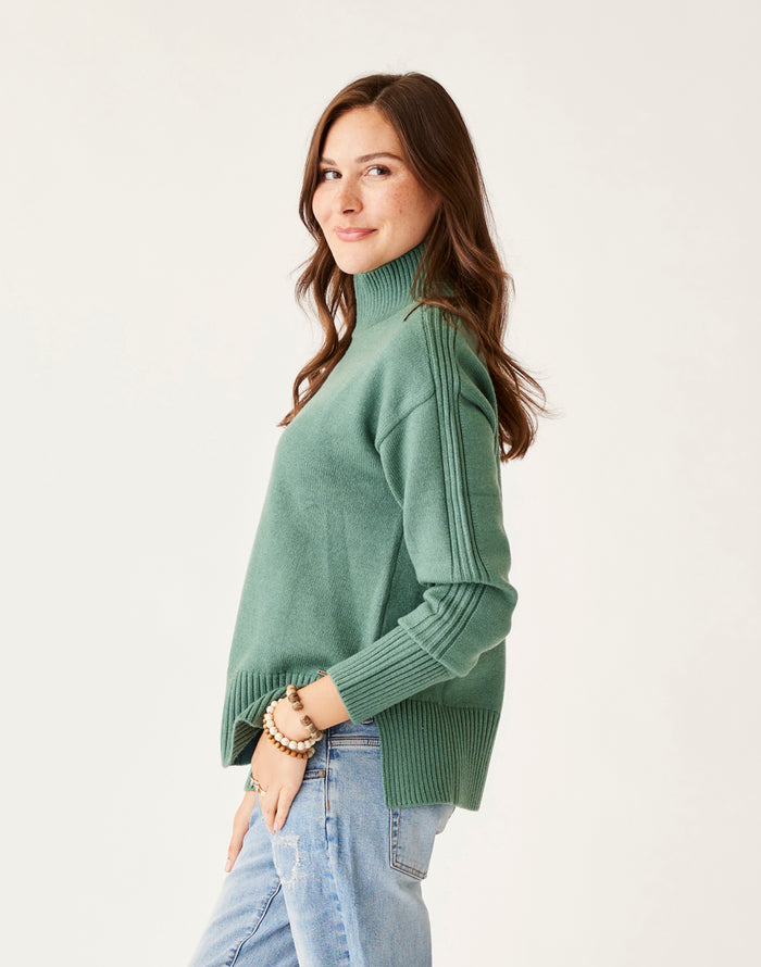Woodward Sweater: Forest Heather - FINAL SALE