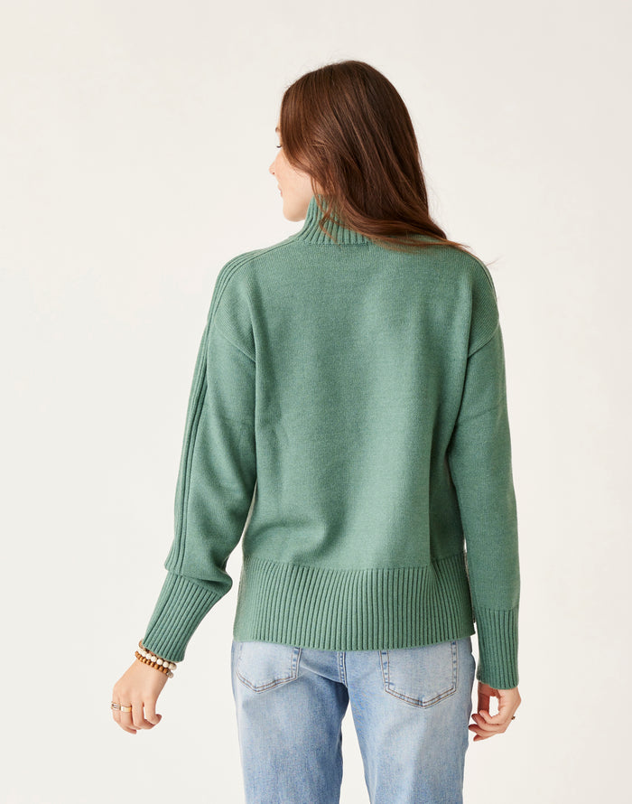 Woodward Sweater: Forest Heather - FINAL SALE