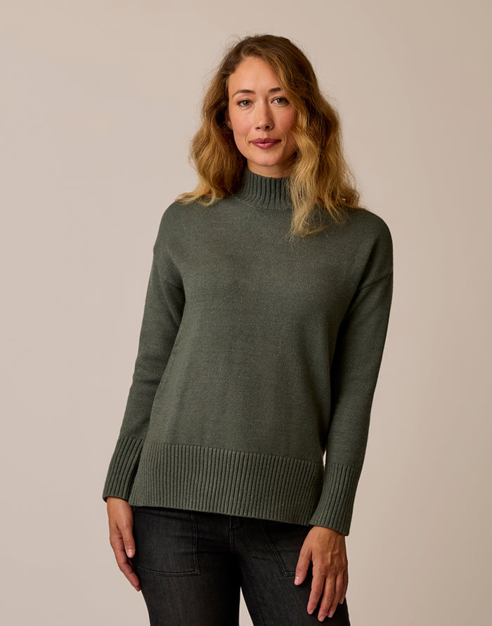 Woodward Sweater: Hazel Heather