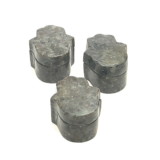 Yooperlite gemstone humza boxes plate/bowl