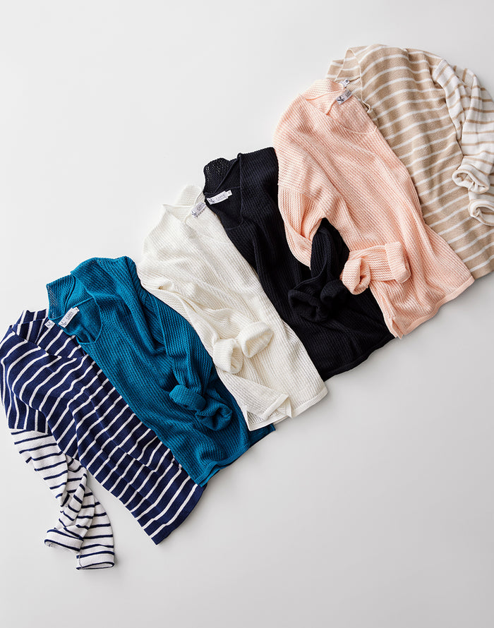 Zella Mesh Pullover: Cloud