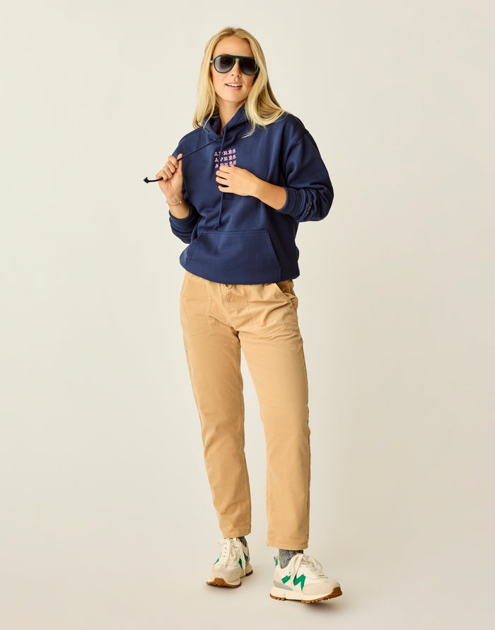 Zoe Buttercord Pant: Camel