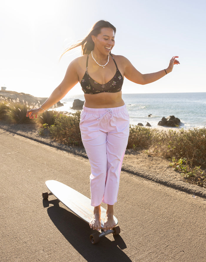 Zoe Twill Pant: Dawn - FINAL SALE